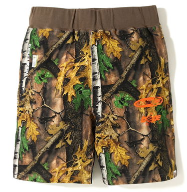 Šortky BAPE Forest Camo Sweatshorts Rôznofarebný | 001SPF301014X, 0