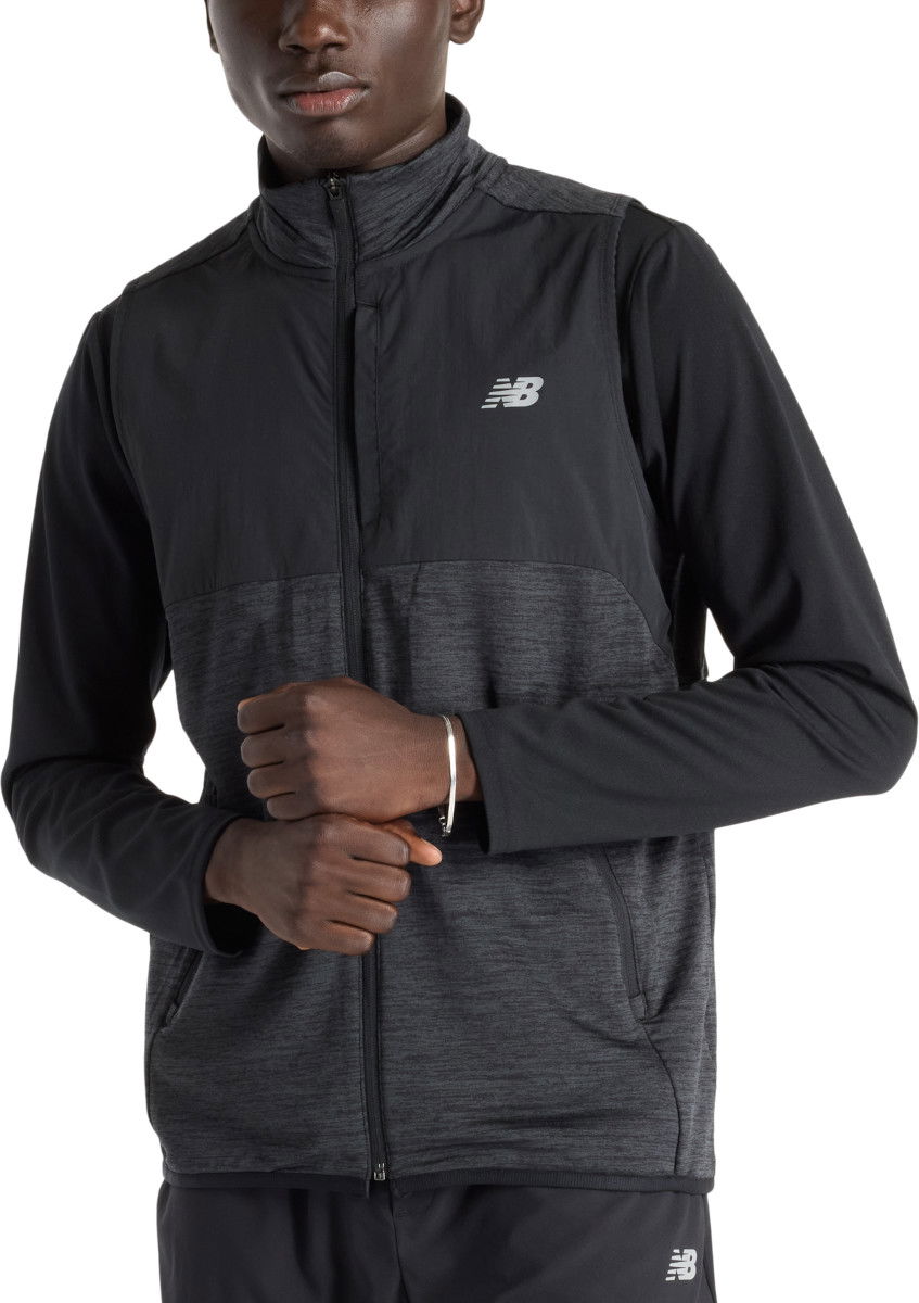 Vesta New Balance Heat Grid Vest Čierna | mv512-bk, 0