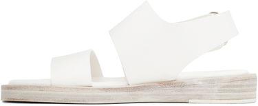 Šortky Ann Demeulemeester Ann Demeulemeester Lore Flat Sandals Biela | 2201-W-S01-390-001, 2