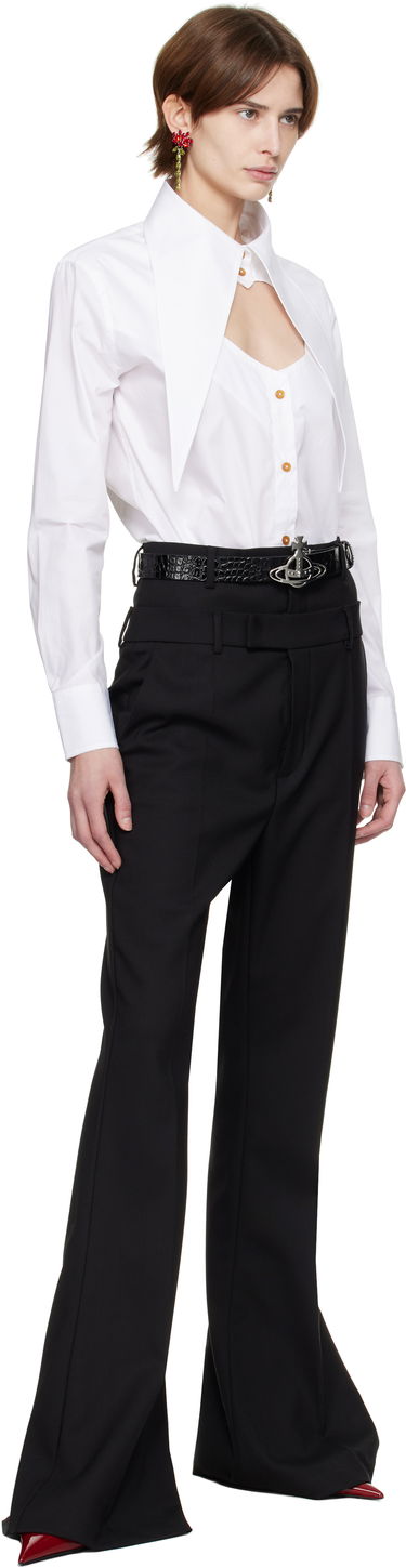 Opasok Vivienne Westwood Vivienne Westwood Line Orb Buckle Belt Čierna | 82010071U-L0098-, 4
