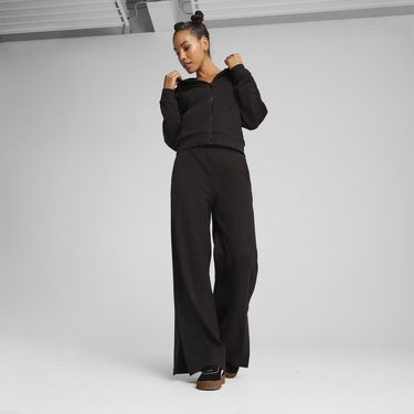 Nohavice Puma HER Comfort High-Waisted Straight-Leg Pants Čierna | 685061_01, 2