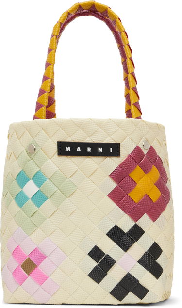Tote bag Marni Marni Kids Blossom Macro Tote Rôznofarebný | M01480-M00IW, 0