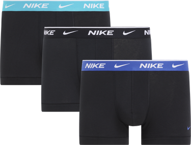 Boxerky Nike Everyday Cotton Stretch Trunk (3-Pack) Čierna | 0000KE1008-U9G, 0
