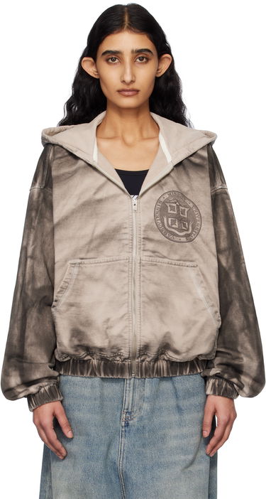 Mikina MISBHV MISBHV Perfect Zip-Up Hoodie Šedá | 250W203, 0