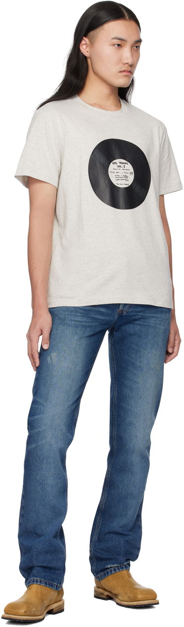 Tričko A.P.C. Vinyl Graphic T-Shirt Béžová | COBQX-M26484, 3