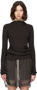 Rick Owens Ribbed Knit Babel Sweater