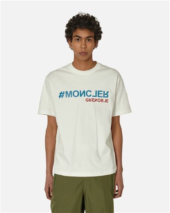 Moncler Day-Namic Logo T-Shirt White 8C0000383927 041