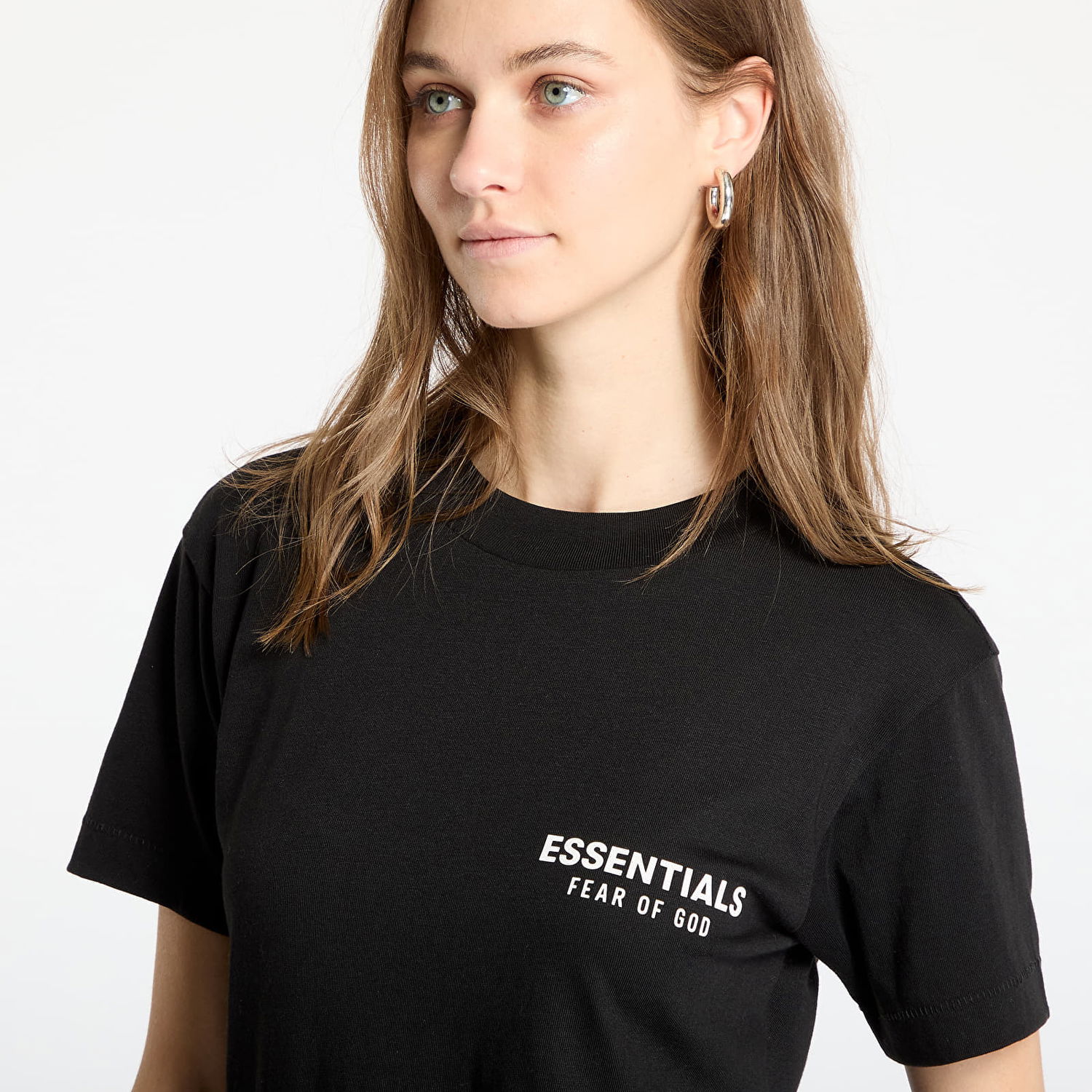Tričko Fear of God Black Tri-Blend Crewneck T-Shirt Čierna | 125HO245690FW-001, 1