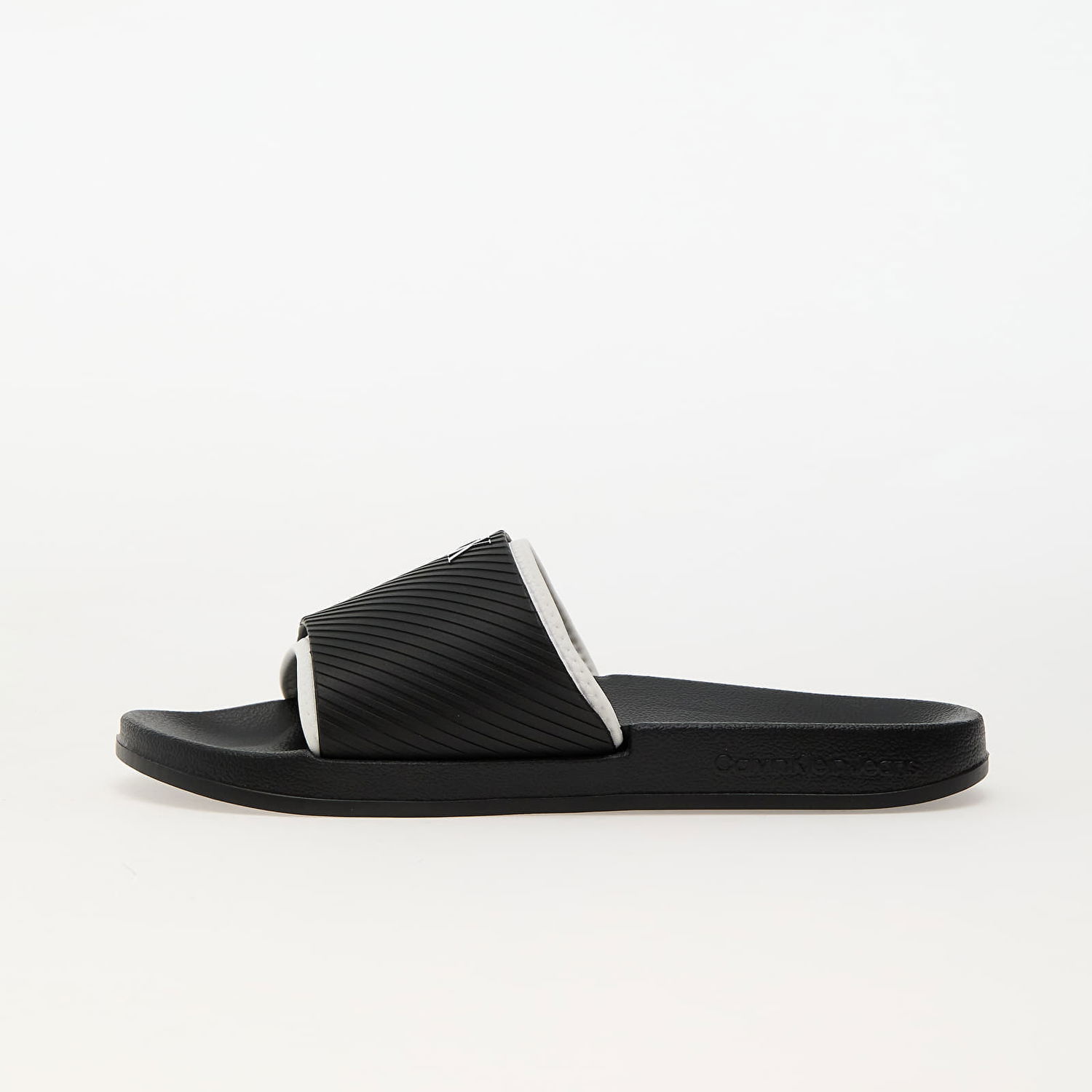 Tenisky a topánky CALVIN KLEIN Jeans Slide Rubber Neopren Blue Čierna | YM0YM00361 DW4, 0