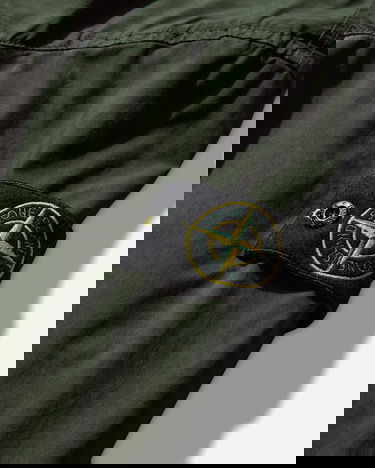 Bunda Stone Island Light Compact Touch Poly-TC Coach Jacket Zelené | K2S15-Q100015-S0042 V005E, 3
