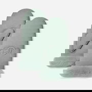 Embroidered Shearling Mittens