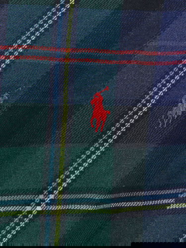 Košeľa Polo by Ralph Lauren Shirt Long Sleeve Plaid Modrá | 710953351001, 2