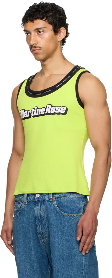 Tielko Martine Rose Martine Rose Folded Tank Top Žltá | 657JS03404, 3