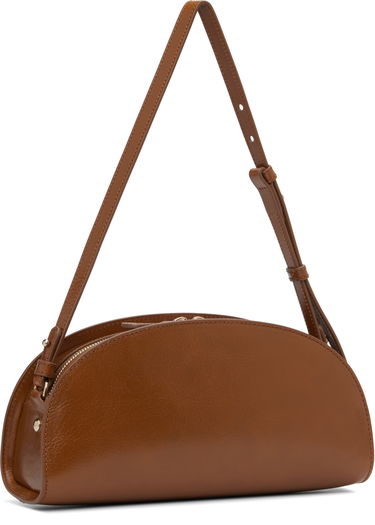 Taška cez rameno A.P.C. A.P.C. Demi-Lune Shoulder Bag Hnedá | PXCCK-F61997, 2
