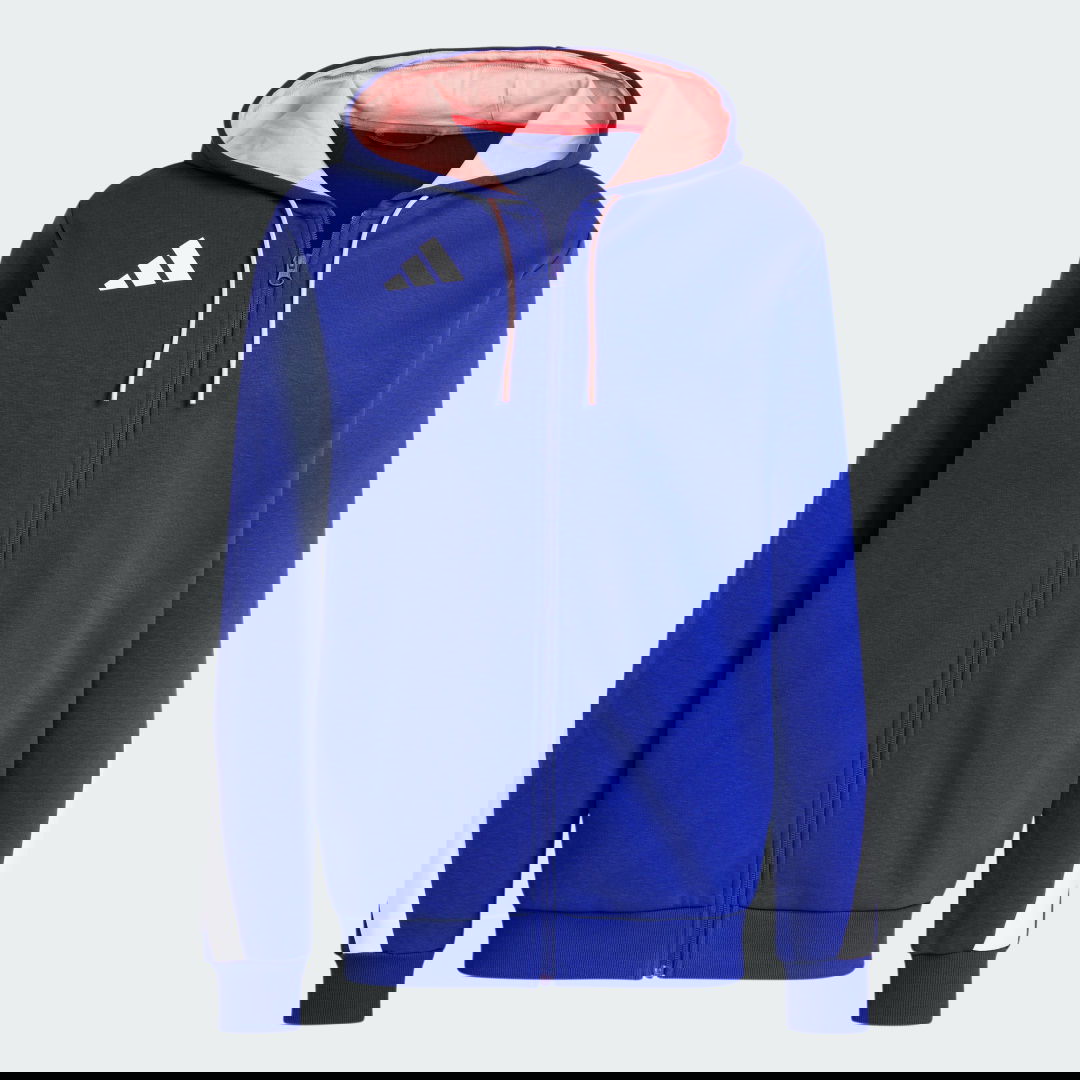 Mikina adidas Performance Team France Full-Zip Modrá | IS5083, 1