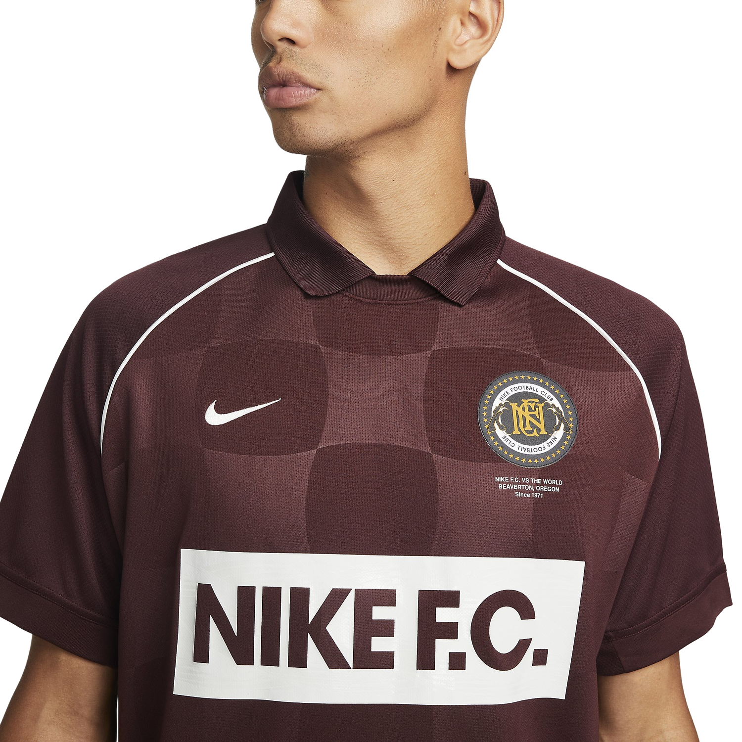 Dres Nike Nike F.C. Jersey Vínová | dq5045-652, 1