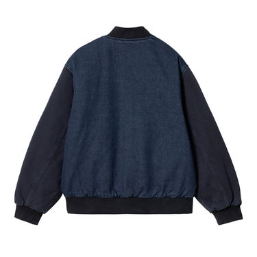 Bomber bunda Carhartt WIP Paxon Bomber Jacket Navy | I033273_453_06, 2