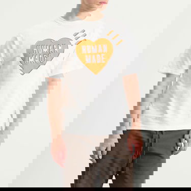 Tričko Human Made Human Made Heart Graphic T-Shirt, Size Large Biela | HM30TE002-WHT, 2