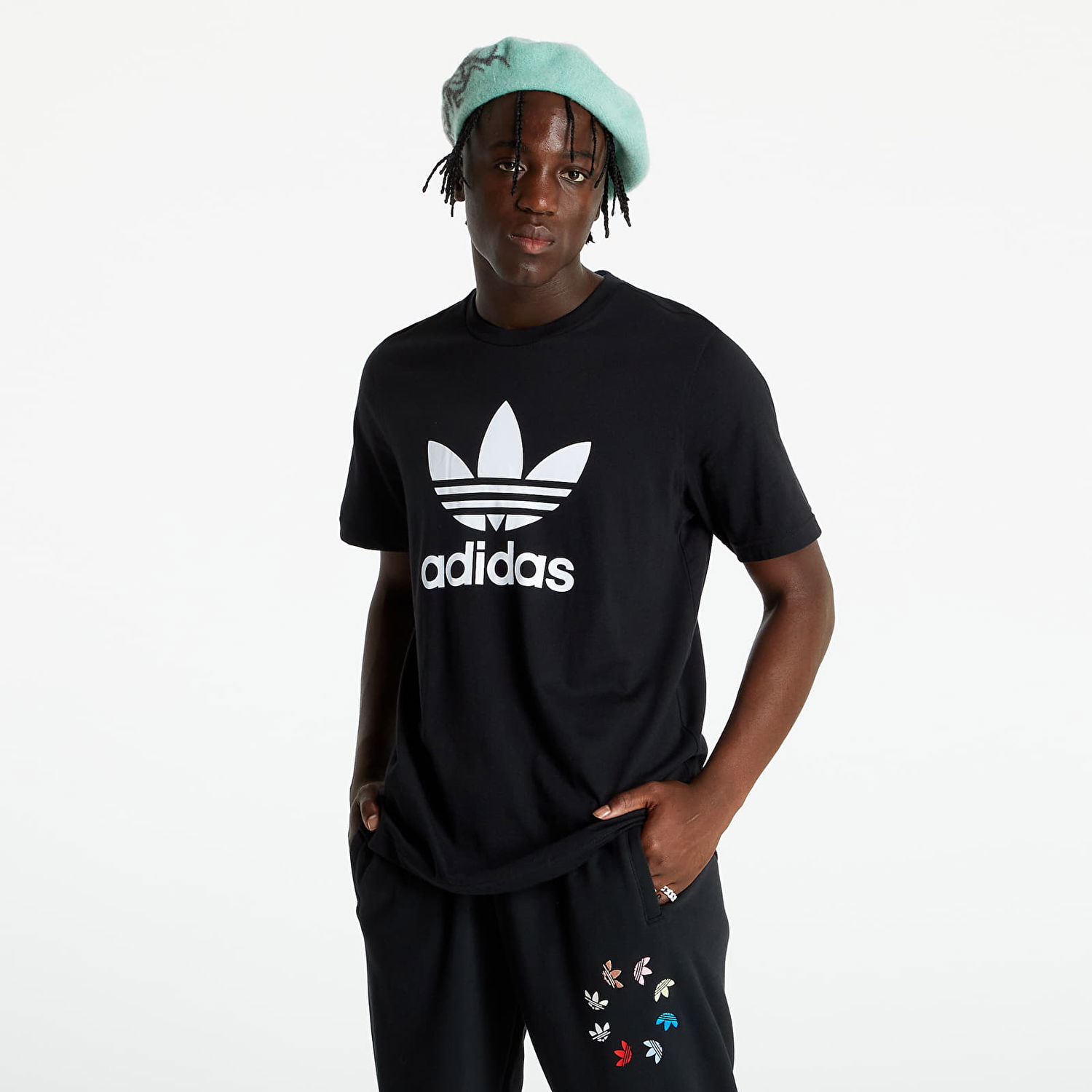 Tričko adidas Originals Trefoil Čierna | H06642, 1