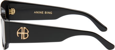 Slnečné okuliare Anine Bing Bowery Square Sunglasses Čierna | A-12-10089-000, 2