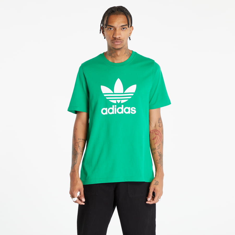 Tričko adidas Originals Trefoil T-Shirt Zelené | IM4506, 0