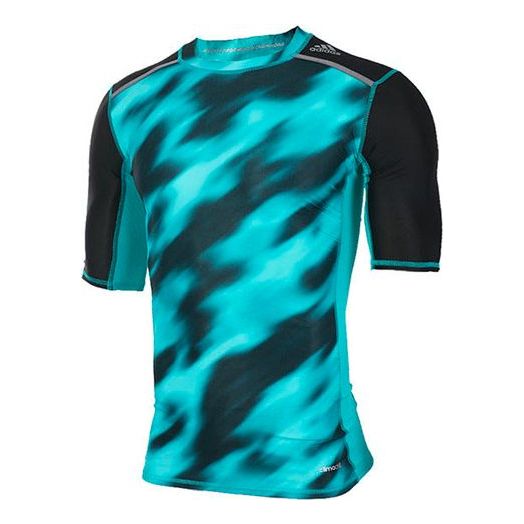 Tielko adidas Originals Training Round Neck Sports T-Shirt Modrá | BK3551, 0