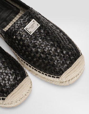 Doplnky Dolce & Gabbana Dolce & Gabbana Calfskin Espadrilles Čierna | A50665A9T5680999, 3