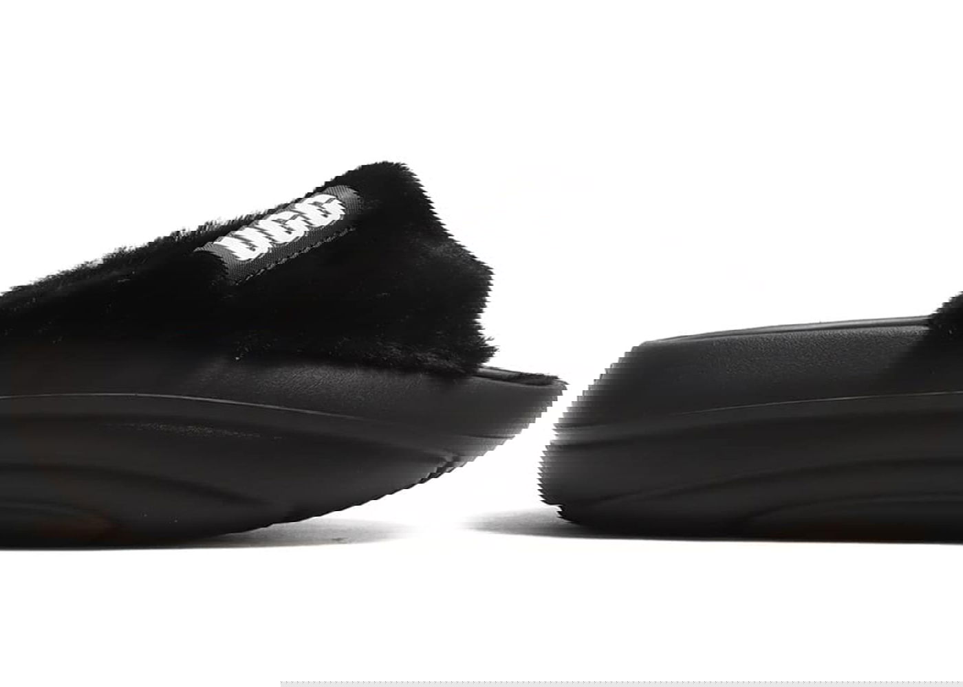 Oblečenie UGG FoamO plush Slide Black (Women's) Čierna | 1143849-BLK, 0