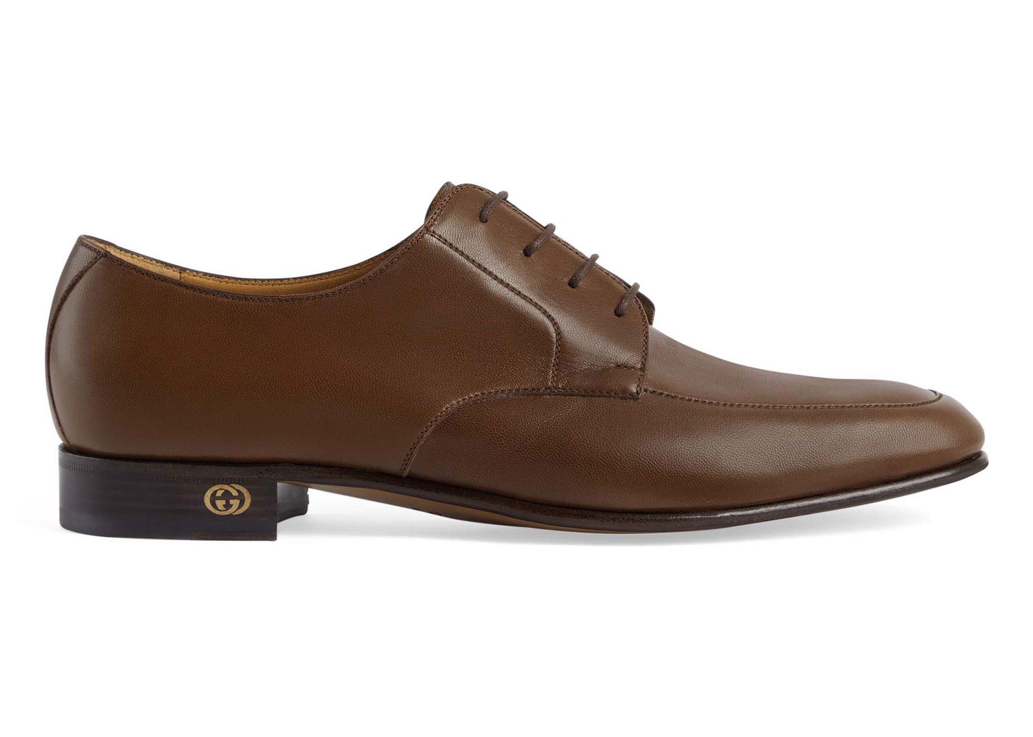 Tenisky a topánky Gucci Leather Lace-up Shoes Brown Hnedá | 723610 U7J00 2361, 0