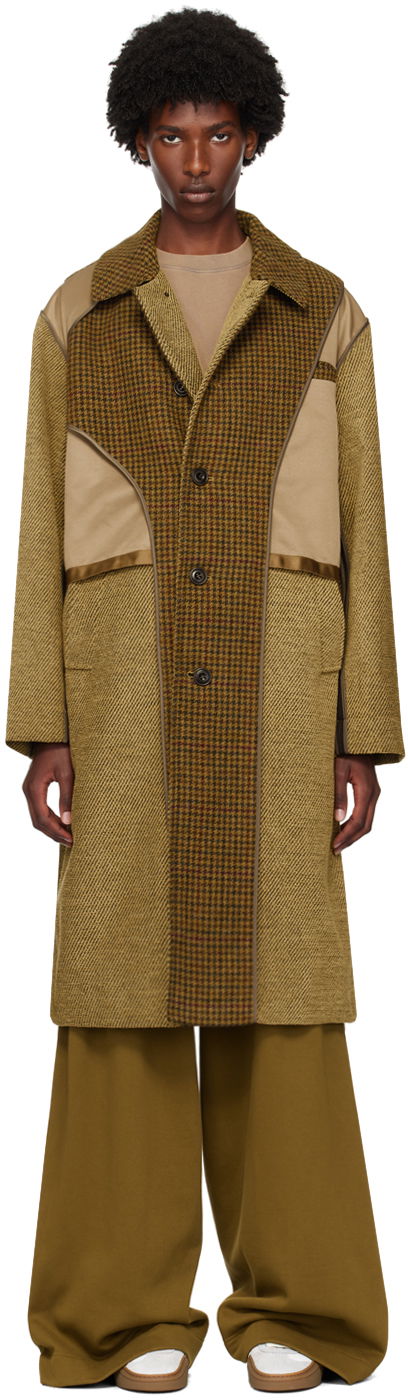 Kabáty Andersson Bell Multicolor Inside-Out Coat Hnedá | awa641u, 0