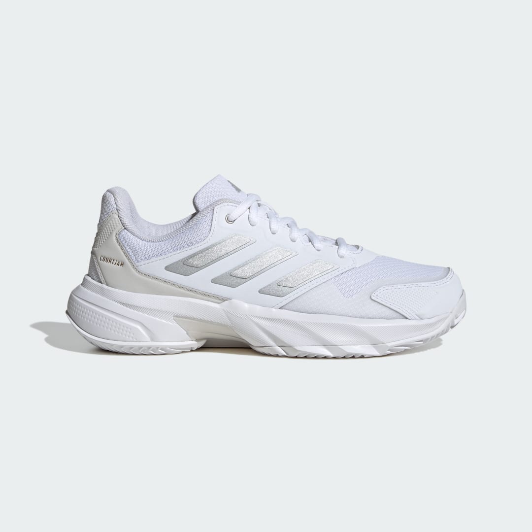 Tenisky a topánky adidas Performance Courtjam Control 3 Clay Biela | JS2894, 0