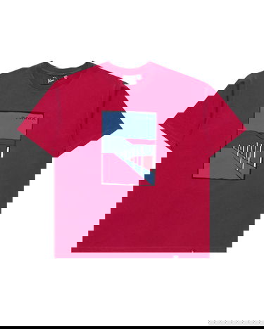 Tričko By Parra Parra Beach Parking Graphic T-Shirt Červená | 54205, 0