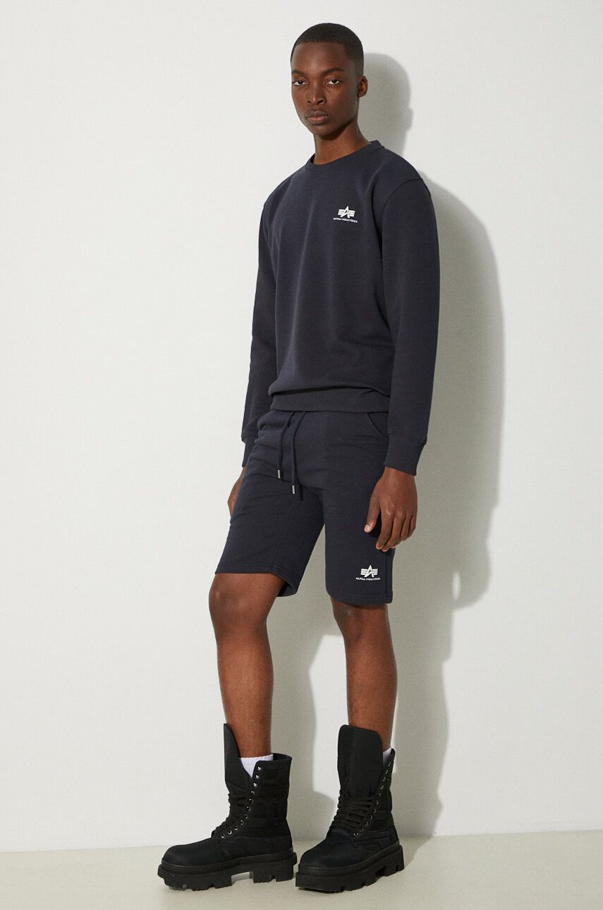 Mikina Alpha Industries Sweatshirt Modrá | 188307.07, 1