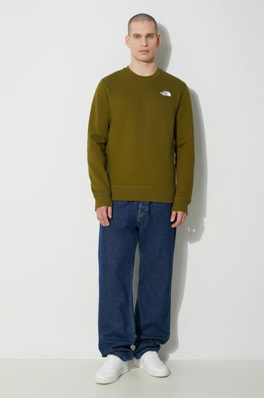 Mikina The North Face Crewneck Sweatshirt Zelené | NF0A7X1IPIB1, 1