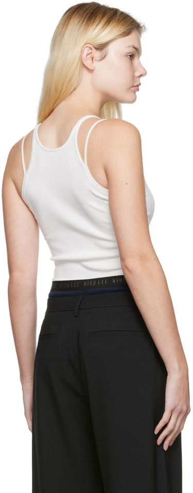 Tielko Dion Lee Density Tank Top Biela | C7098P22, 2