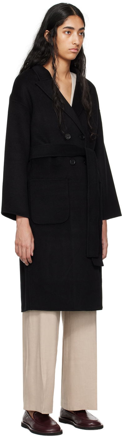 Dylan Double-Breasted Wool Coat