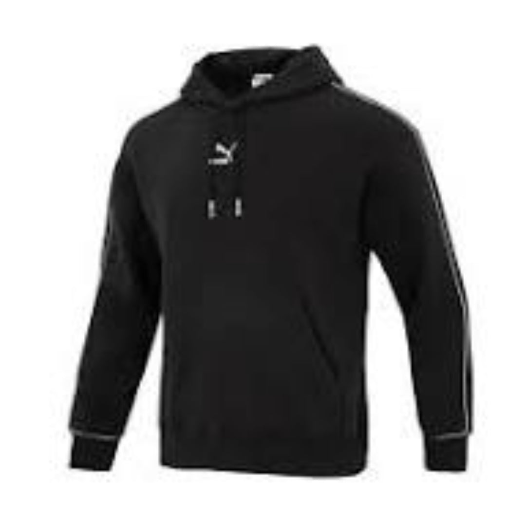 Mikina Puma Logo Printed Hoodie Čierna | 625077-01, 0