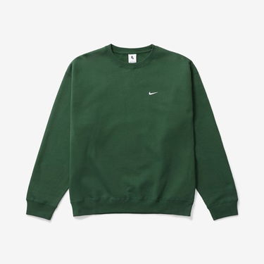 Mikina Nike Fleece Crew Zelené | DX1361-323, 0