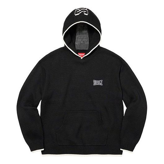 Mikina Supreme Hooded Sweater Čierna | SUP-FW21-226