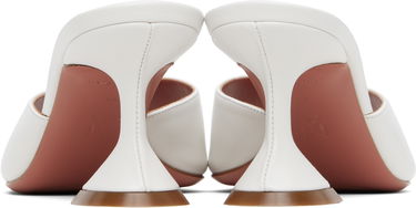 Starostlivosť o obuv Amina Muaddi Amina Muaddi Lupita 70 Heeled Sandals Biela | LUPITA SLIPPER 70 CL Nappa, 1