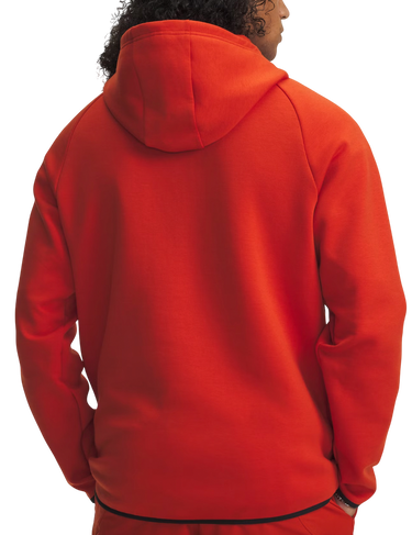 Mikina Under Armour Unstoppable Fleece Full-Zip Hoodie Oranžová | 1389352-842, 1