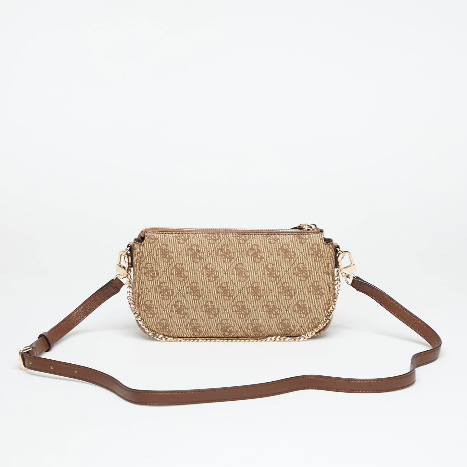 Kabelka GUESS GUESS Noelle II Double Pouch Crossbody Bag Béžová | HWBG9672710-LGW, 1