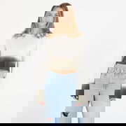 DIME Cropped Mohair Knit Gradient