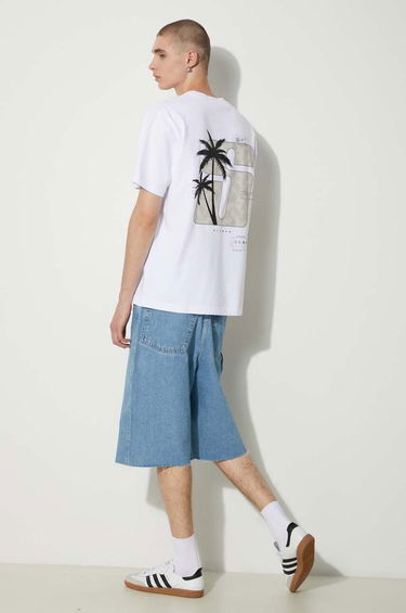 Tričko Stampd Relaxed Printed T-Shirt Biela | SLA.M3331TE.WHT, 1