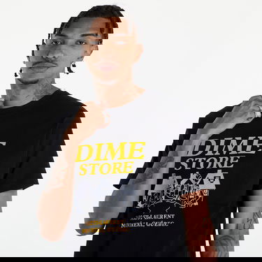 Tričko Dime Skateshop T-Shirt Black Čierna | DIMESP2425BLK, 3