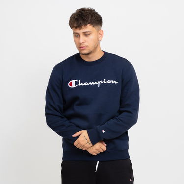 Sveter Champion Crewneck Sweatshirt Modrá | 219204-BS501, 0