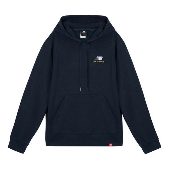Mikina New Balance Embroidered Logo Sports Pullover Navy | AMT11550-ECL