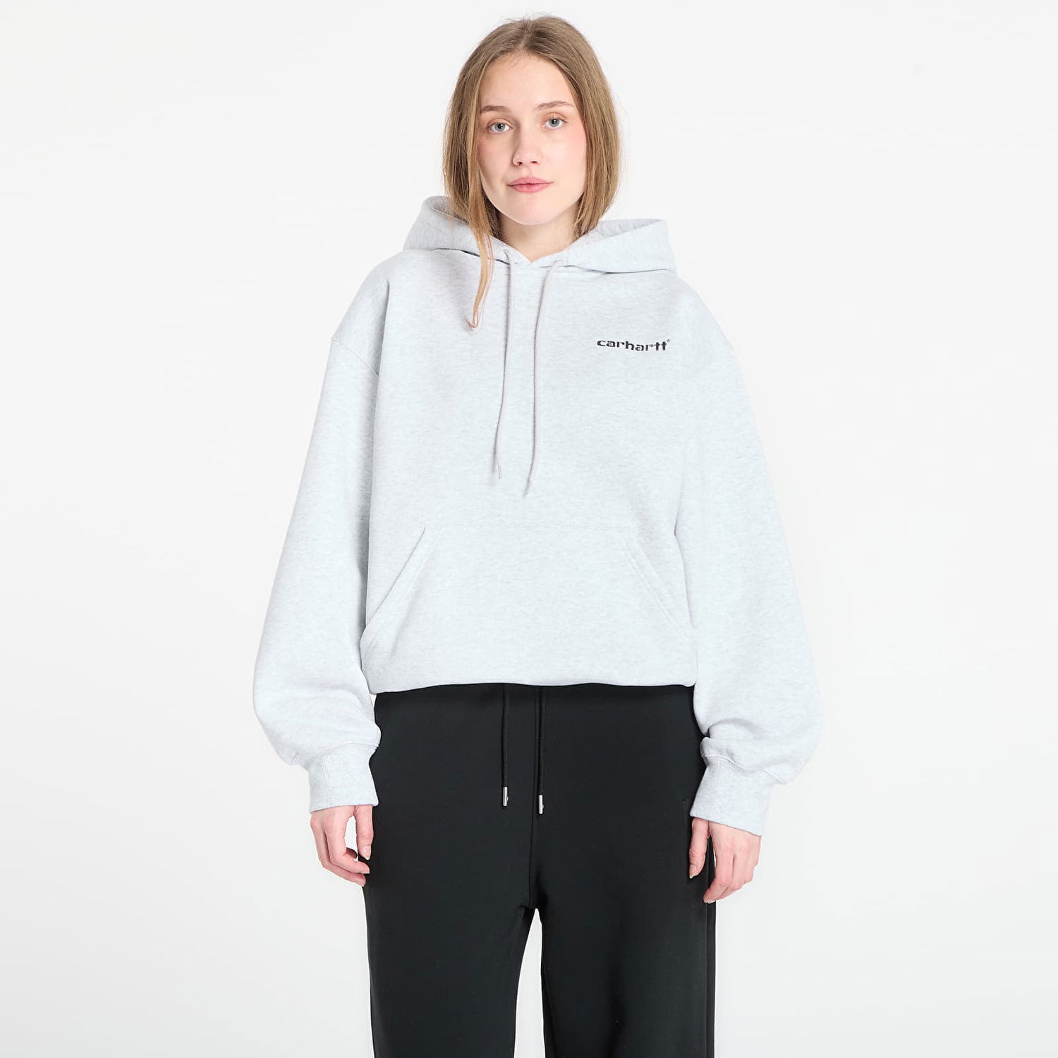 Mikina Carhartt WIP Hooded Caps Sweatshirt Šedá | I036066.482XX, 1