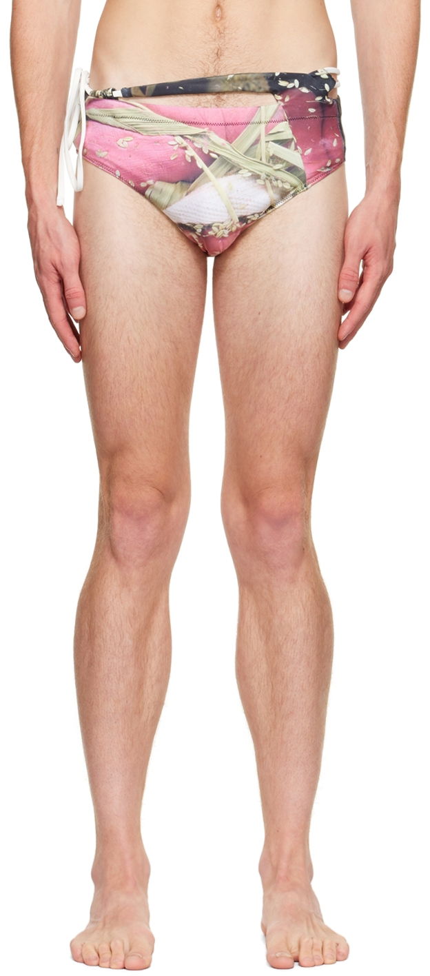 Plavky Ottolinger Ottolinger Exclusive Swim Briefs Ružová | SWIMBRIEF, 0