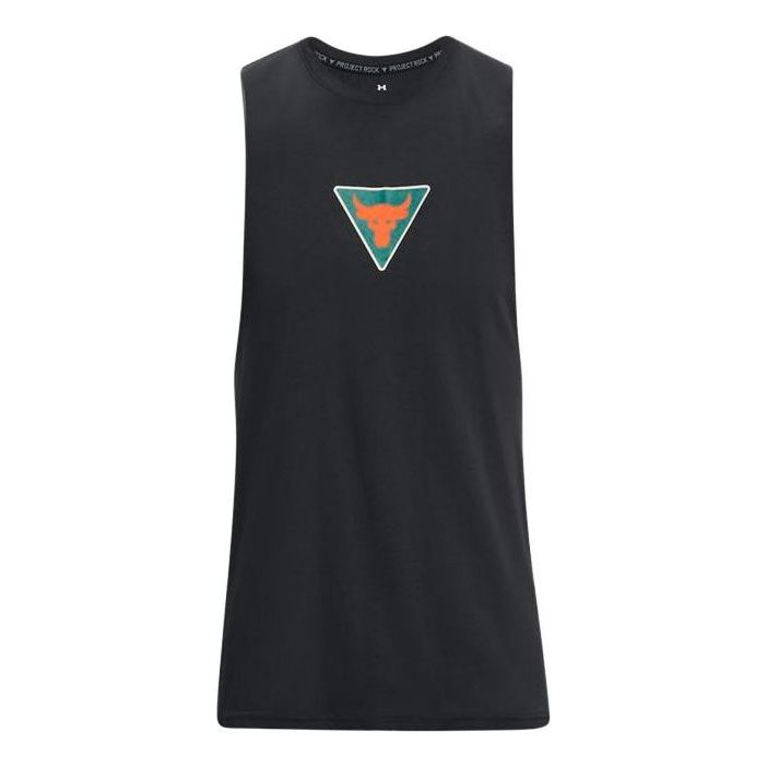 Tielko Under Armour Project Rock Men's Training Tank Top Čierna | 1377293-001